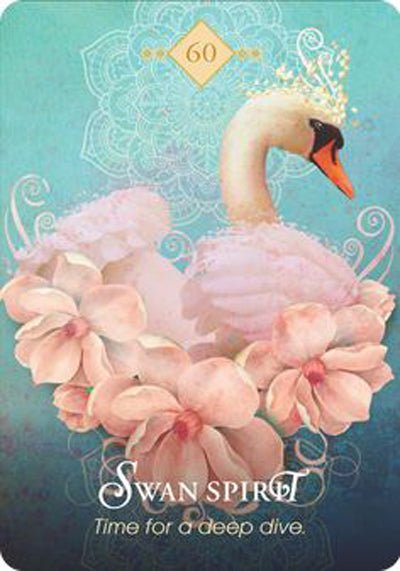 The Spirit Animal Oracle card celebrating the deck's unique visual language — Eternal Spirit