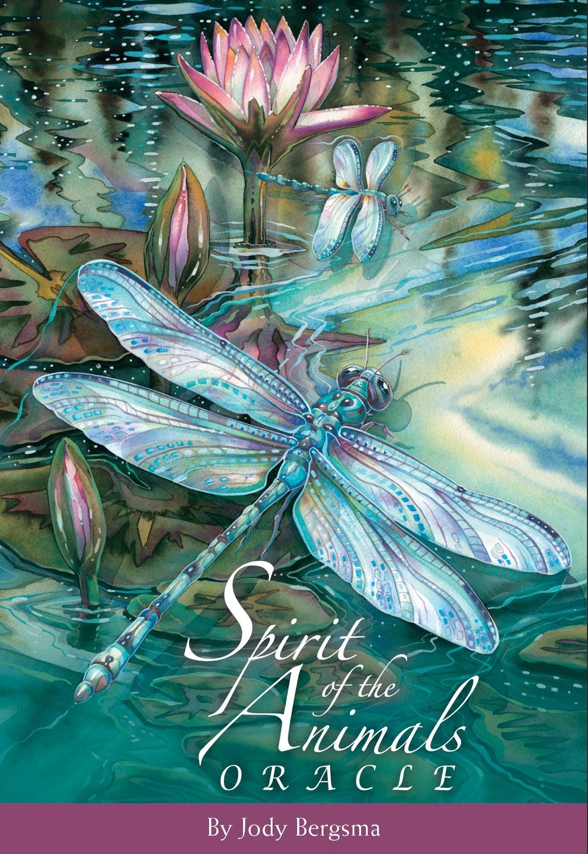 Spirit of the Animals Oracle box with colourful tree of life and creatures — Eternal Spirit