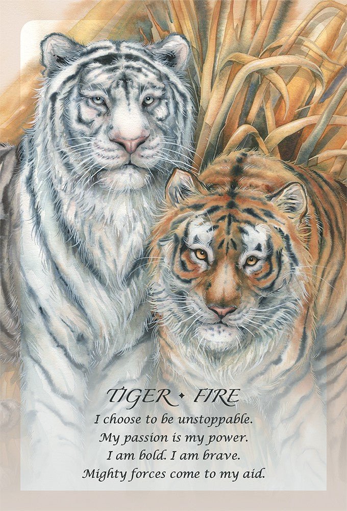 Spirit of the Animals Oracle card showing the deck's detailed artistic vision — Eternal Spirit