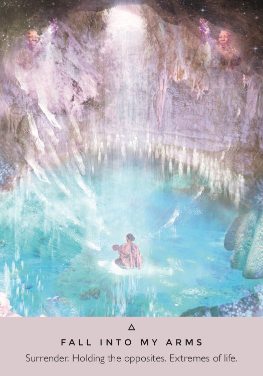 The Starseed Oracle card sharing the deck's luminous illustration style — Eternal Spirit
