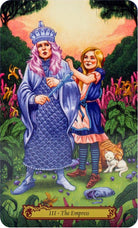 Tarot in Wonderland card presenting the deck's visionary illustrations — Eternal Spirit