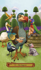 Tarot in Wonderland card revealing the deck's mystical artwork — Eternal Spirit