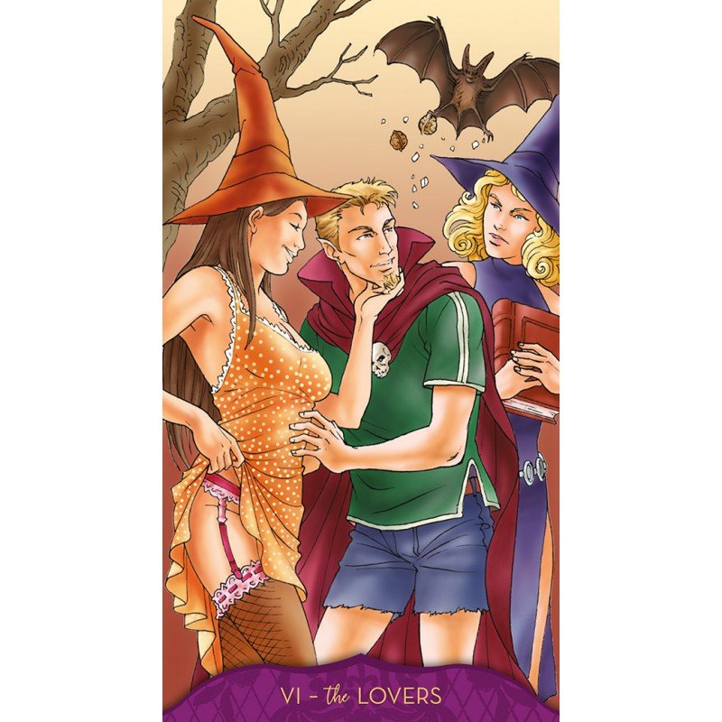 Teen Witch Tarot card showing the deck's detailed artistic vision — Eternal Spirit