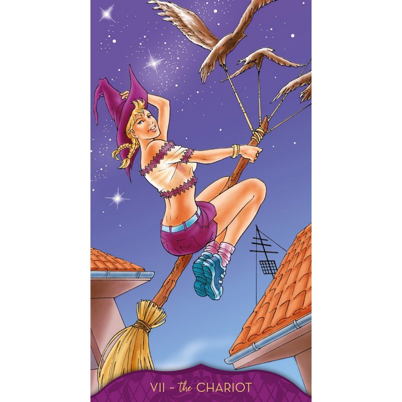 Teen Witch Tarot card featuring the deck's enchanting card art — Eternal Spirit