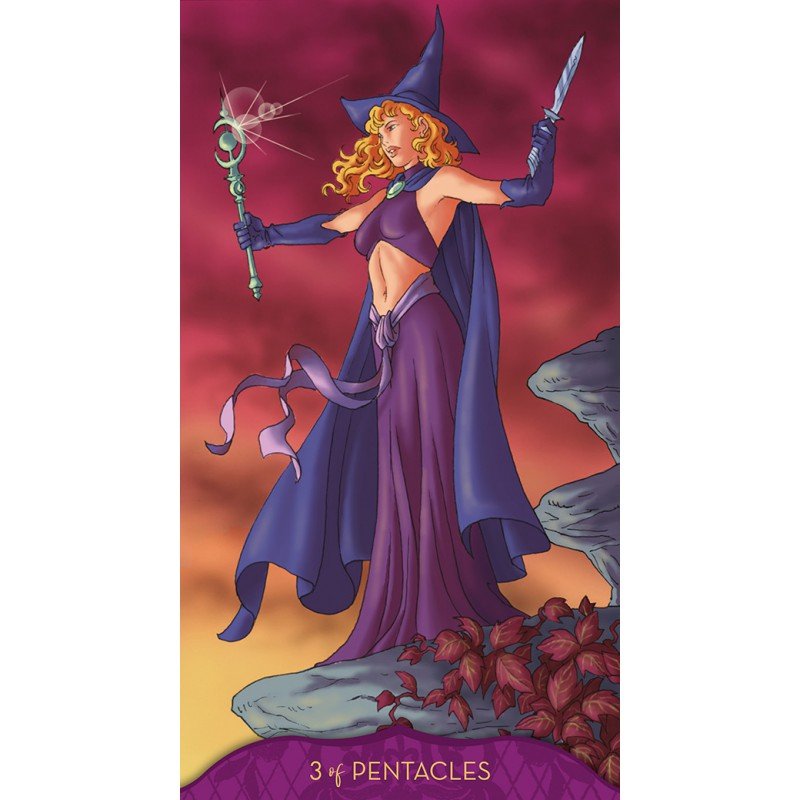 Teen Witch Tarot card exploring the deck's contemplative imagery — Eternal Spirit