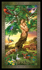 Tarot Grand Luxe card showing the deck's detailed artistic vision — Eternal Spirit