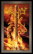 Tarot Grand Luxe card revealing the deck's deeply layered symbolism — Eternal Spirit