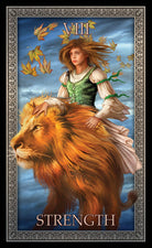 Tarot Grand Luxe card exploring the deck's contemplative imagery — Eternal Spirit