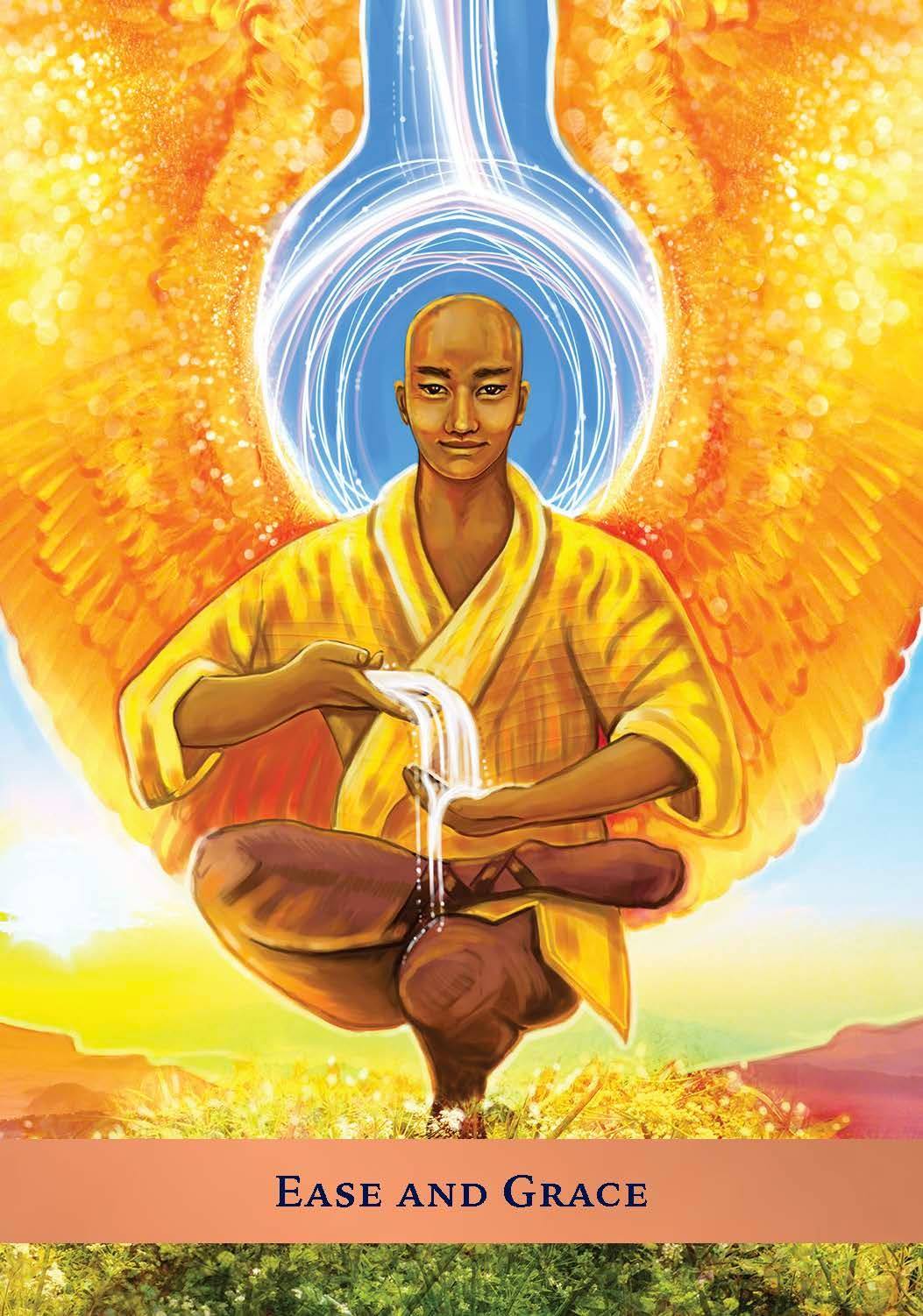 The Angel Guide Oracle card featuring the deck's enchanting card art — Eternal Spirit