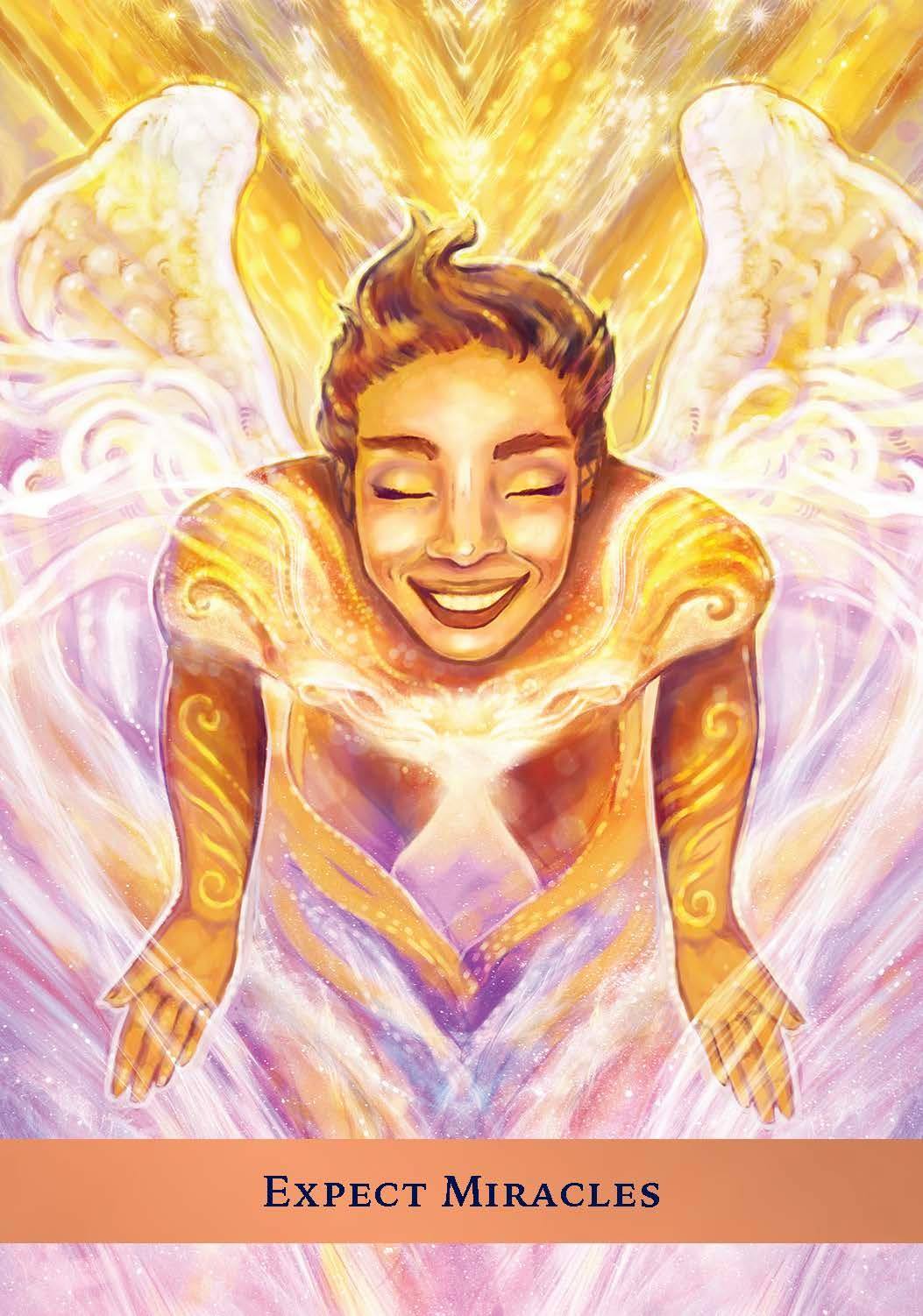 The Angel Guide Oracle card exploring the deck's contemplative imagery — Eternal Spirit
