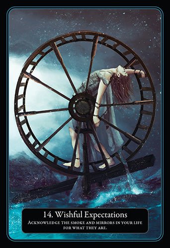 The Lantern Oracle card highlighting the deck's symbolic art — Eternal Spirit