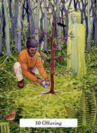 The Witches' Wisdom Tarot card highlighting the deck's symbolic art — Eternal Spirit