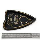 Black Celestial trinket dish, angled side profile — Eternal Spirit