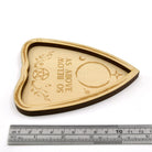 Gold Celestial trinket dish, from above showing full pattern — Eternal Spirit