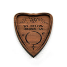 Brown Celestial trinket dish with intricate engraved detail — Eternal Spirit