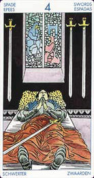 Tarot Kit for Beginners card exploring the deck's contemplative imagery — Eternal Spirit