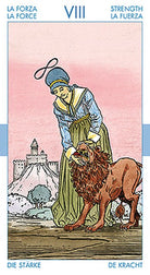 Tarot Kit for Beginners card portraying the deck's otherworldly aesthetic — Eternal Spirit