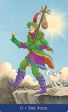 Sample card from the Tarot Made Easy tarot deck — Eternal Spirit