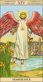 Tarot of the New Vision Tarot card reflecting the deck's transcendent artwork — Eternal Spirit