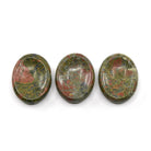 Natural crystal thumb worry stone, variant 16 — Eternal Spirit