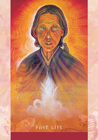 Universal Wisdom Oracle card illuminating the deck's rich colour palette — Eternal Spirit