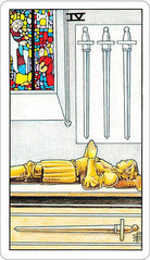Universal Waite Tarot card showcasing the deck's evocative imagery — Eternal Spirit