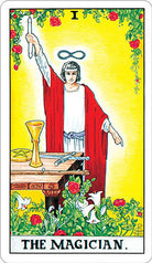 Sample card from the Universal Waite Tarot tarot deck — Eternal Spirit