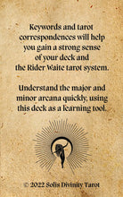 Solis Divinity Tarot (Vintage Edition) card revealing the deck's deeply layered symbolism (edition view 6) — Eternal Spirit
