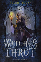Witches Tarot box with witch in moonlit forest by Ellen Dugan — Eternal Spirit