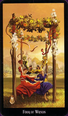 Witches Tarot card reflecting the deck's transcendent artwork — Eternal Spirit