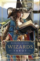 Wizards Tarot box with wizard and castle by Barbara Moore — Eternal Spirit
