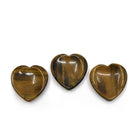 Natural crystal heart-shaped worry stone, variant 8 — Eternal Spirit