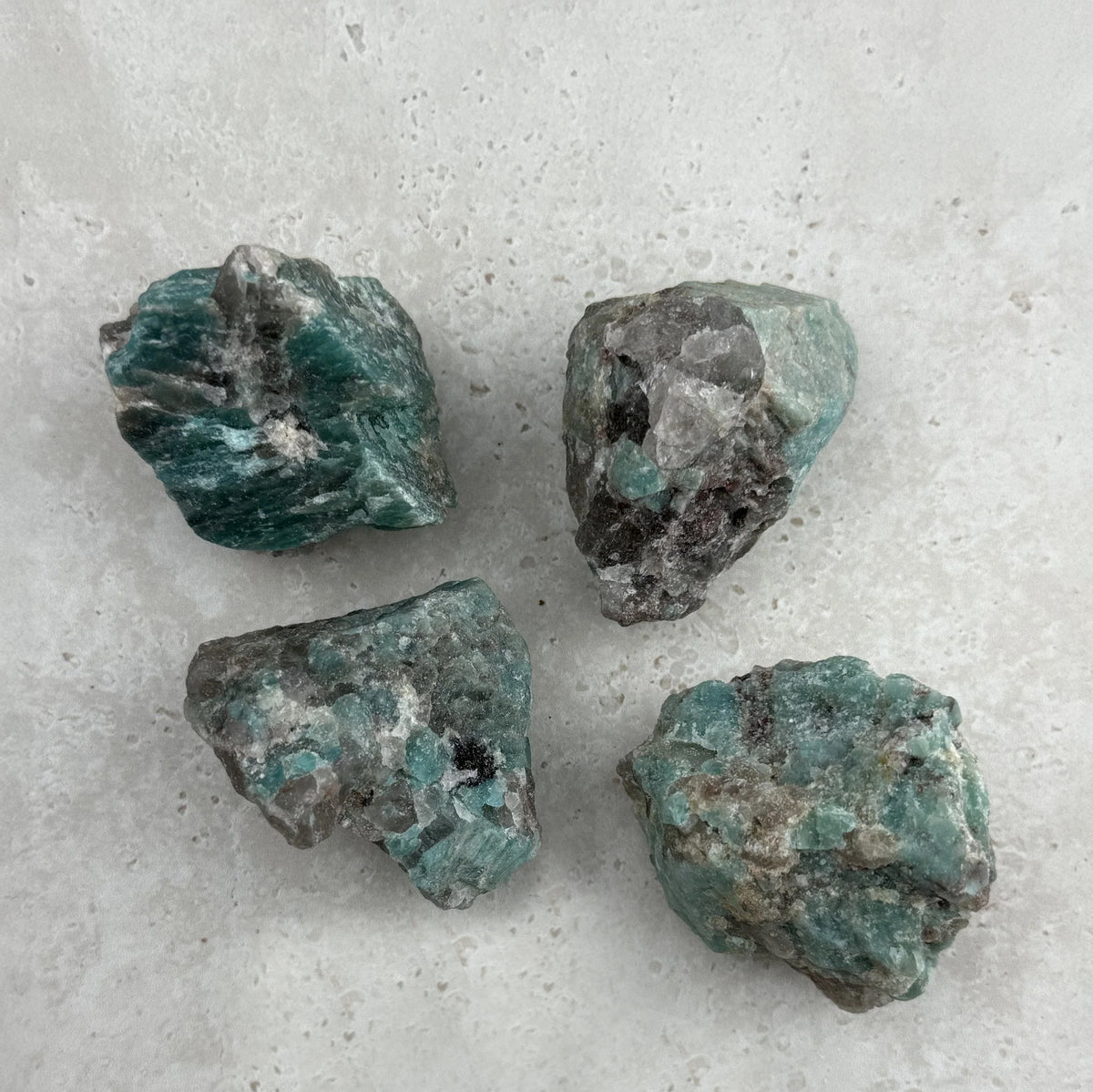 Amazonite Rough Crystal, 5 x 5 x 5cm — Eternal Spirit