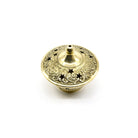 Brass starred incense burner, ornate craftsmanship — Eternal Spirit