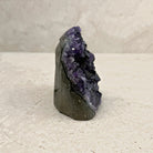 Base cut amethyst crystal 10cm, bell shape, side profile — Eternal Spirit