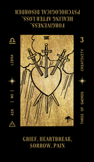 Solis Divinity Tarot (Black & Gold Edition) card highlighting the deck's symbolic art — Eternal Spirit
