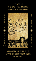 Solis Divinity Tarot (Black & Gold Edition) card unveiling the deck's spiritual symbolism — Eternal Spirit
