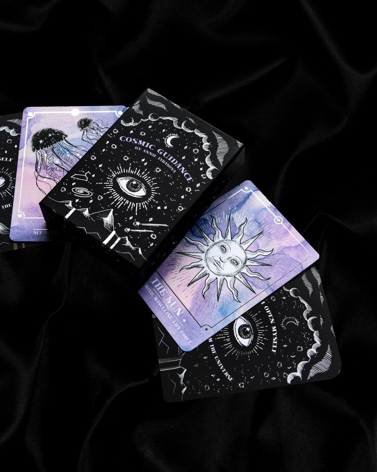 Cosmic Guidance Oracle Deck card reflecting the deck's transcendent artwork — Eternal Spirit