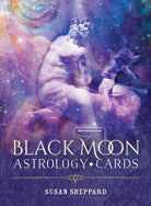 Black Moon Astrology Oracle box with mystical eye and cosmic swirl — Eternal Spirit