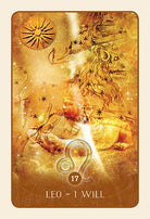 Black Moon Astrology Oracle card featuring the deck's enchanting card art — Eternal Spirit