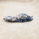 Blue kyanite natural crystal blade 11cm, blue blades with pale grey matrix, lying flat — Eternal Spirit