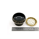 Brass etched incense burner, detail of metalwork — Eternal Spirit
