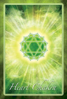 Chakra Insight Oracle card offering a glimpse of the deck's sacred imagery — Eternal Spirit