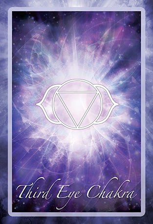 Chakra Insight Oracle card exploring the deck's contemplative imagery — Eternal Spirit