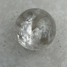 Clear Quartz Crystal Sphere, 6 x 6 x 6cm, alternate angle — Eternal Spirit
