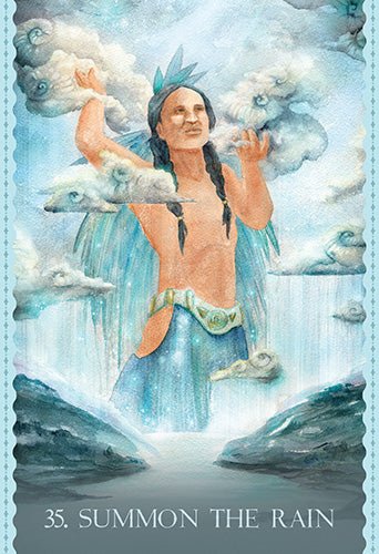 Cosmic Dancer Oracle card exhibiting the deck's transformative card art — Eternal Spirit