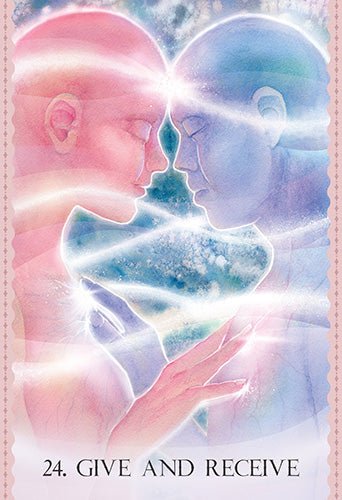 Cosmic Dancer Oracle card revealing the deck's mystical artwork — Eternal Spirit