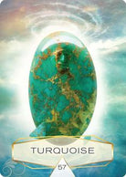 The Crystal Spirits Oracle card reflecting the deck's transcendent artwork — Eternal Spirit