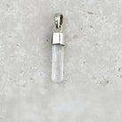 Danburite Natural Point Sterling Silver Pendant — Eternal Spirit