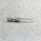 Danburite Natural Point Sterling Silver Pendant, alternate angle — Eternal Spirit
